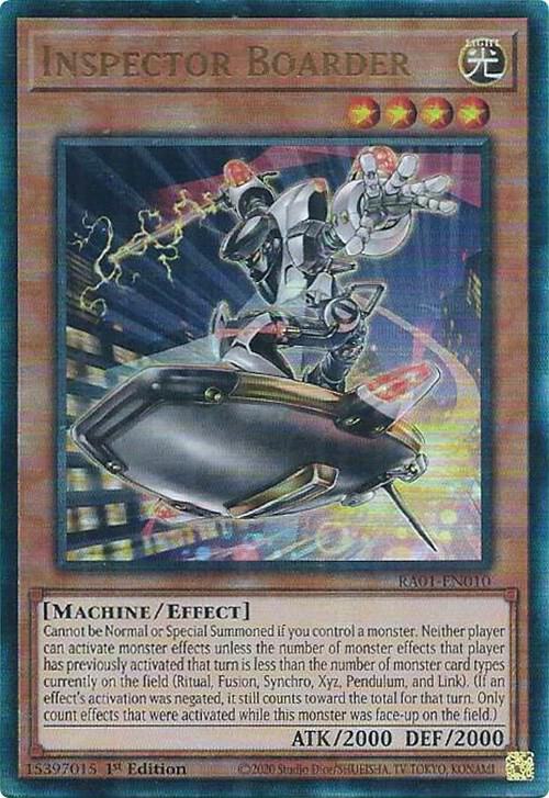 Inspector Boarder (PUR) (RA01-EN010) [Prismatic Ultimate Rare] - Yu-Gi-Oh!
