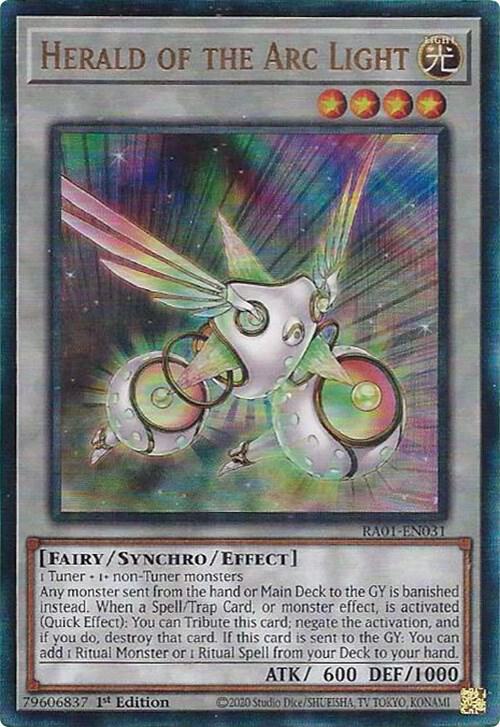 Herald of the Arc Light (PUR) (RA01-EN031) [Prismatic Ultimate Rare] - Yu-Gi-Oh!