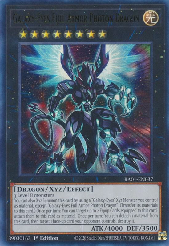 Galaxy-Eyes Full Armor Photon Dragon (UR) (RA01-EN037) [Ultra Rare] - Yu-Gi-Oh!