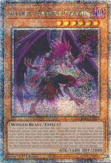 Blackwing - Simoon the Poison Wind (Quarter Century Secret Rare) (RA01-EN012) - Yu-Gi-Oh!