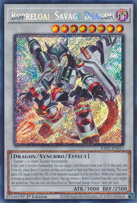 Borreload Savage Dragon (Platinum Secret Rare)