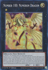 Number 100: Numeron Dragon (RA01-EN039) [Super Rare] - Yu-Gi-Oh!