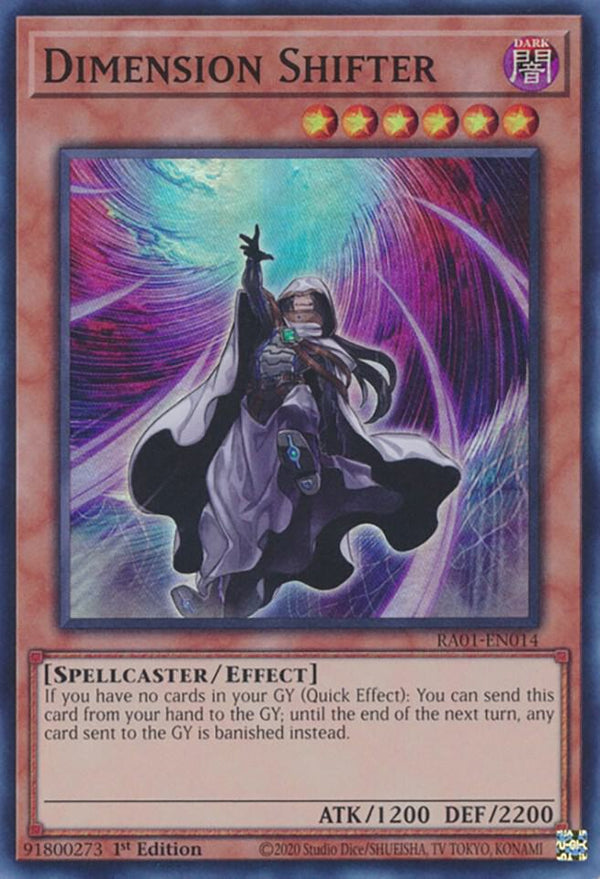 Dimension Shifter (RA01-EN014) [Super Rare] - Yu-Gi-Oh!