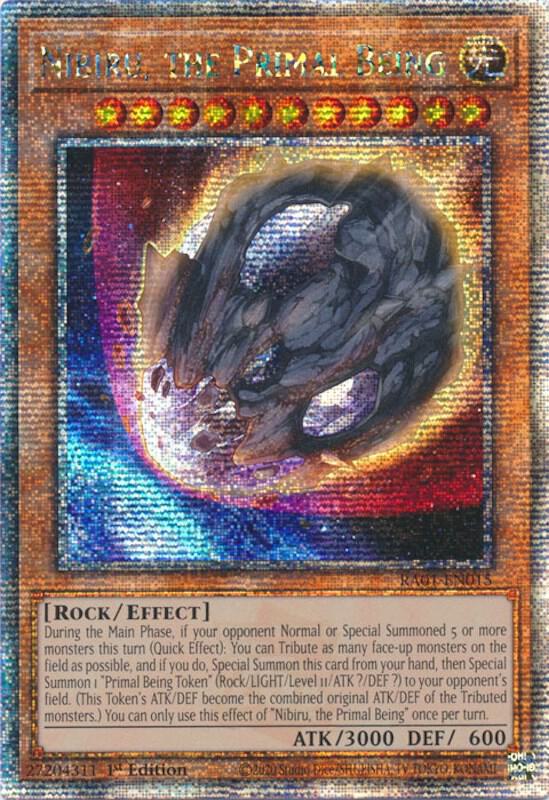 Nibiru, the Primal Being (Quarter Century Secret Rare)