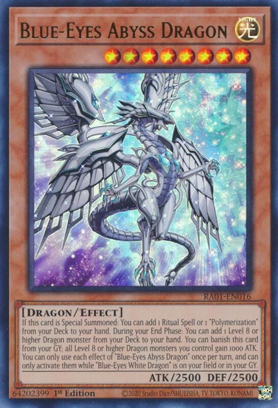 Blue-Eyes Abyss Dragon (UR) (RA01-EN016) [Ultra Rare] - Yu-Gi-Oh!