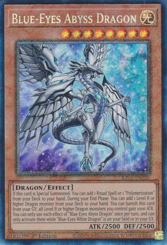 Blue-Eyes Abyss Dragon (PCR) (RA01-EN016) [Prismatic Collector's Rare] - Yu-Gi-Oh!