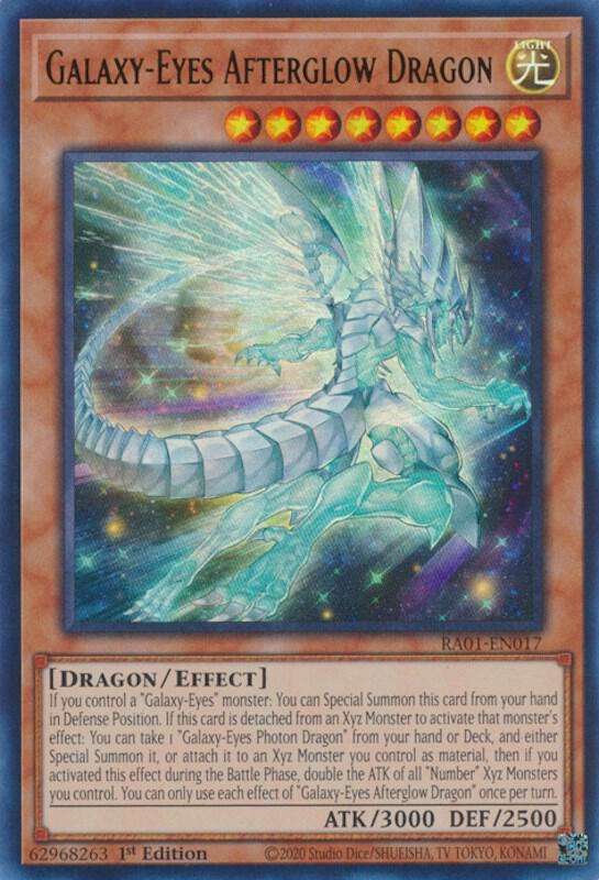 Galaxy-Eyes Afterglow Dragon (UR) (RA01-EN017) [Ultra Rare] - Yu-Gi-Oh!