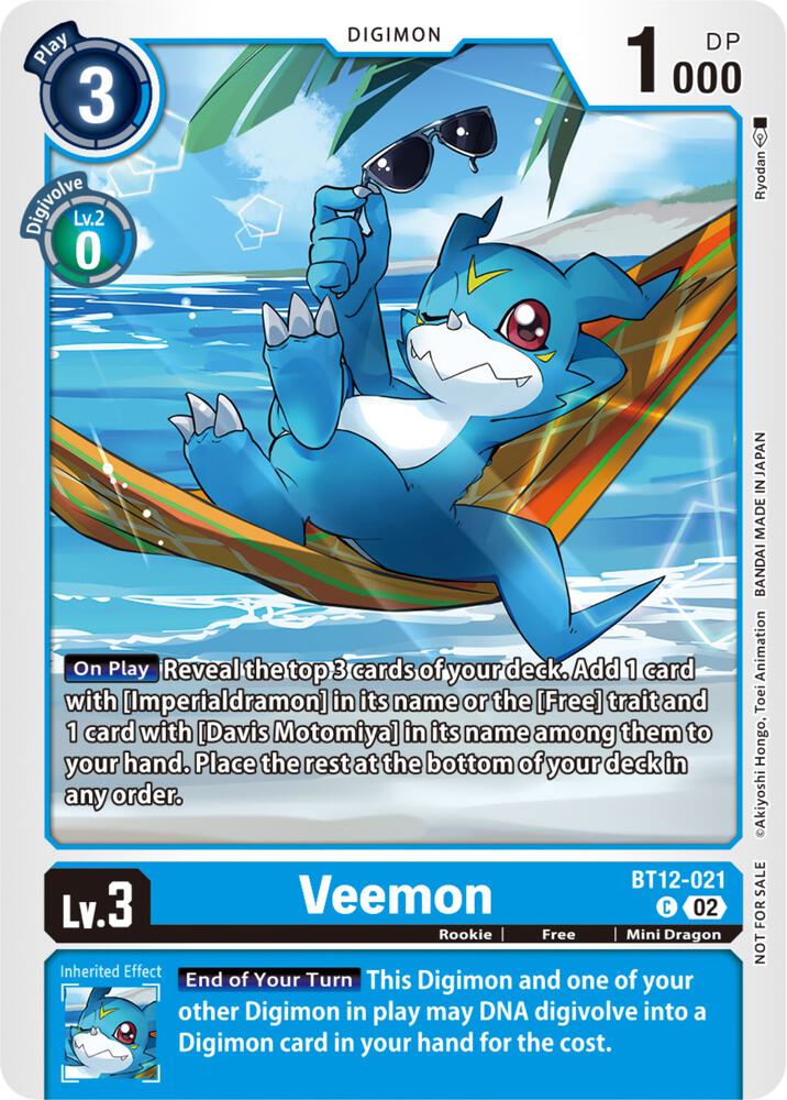 Veemon (NYCC 2023 Demo Deck)