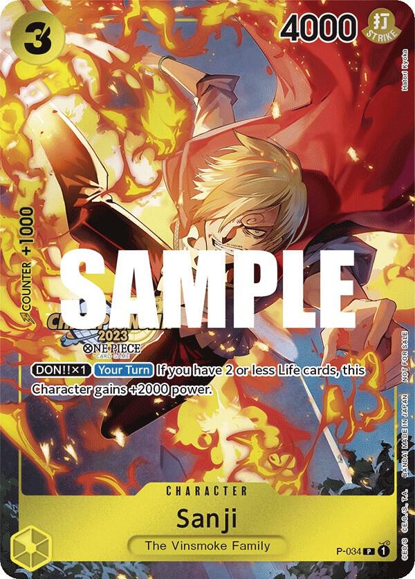 Sanji (CS 2023 Event Pack)