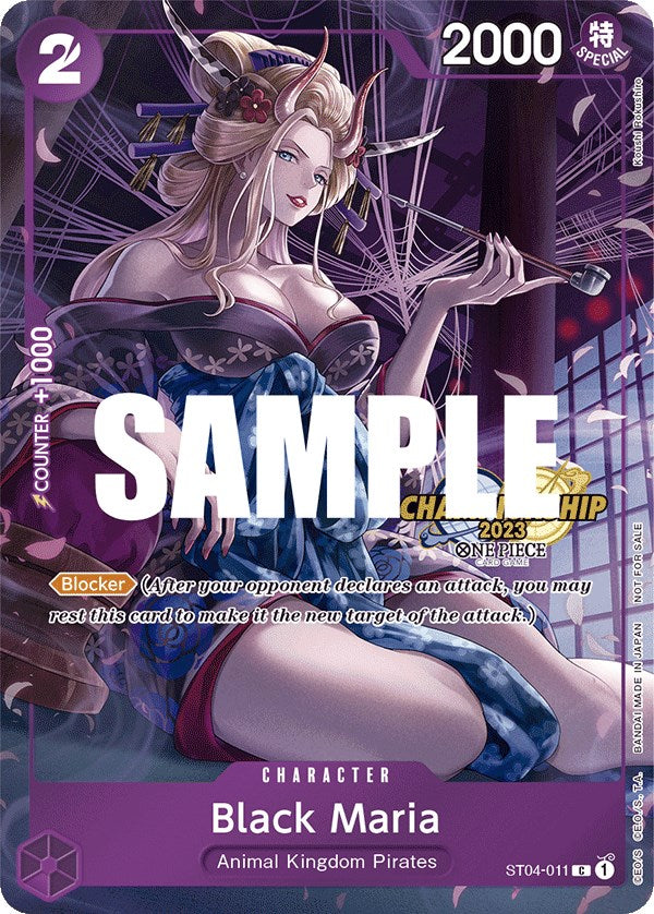 Black Maria (CS 2023 Celebration Pack) [One Piece Promotion Cards] - Bandai