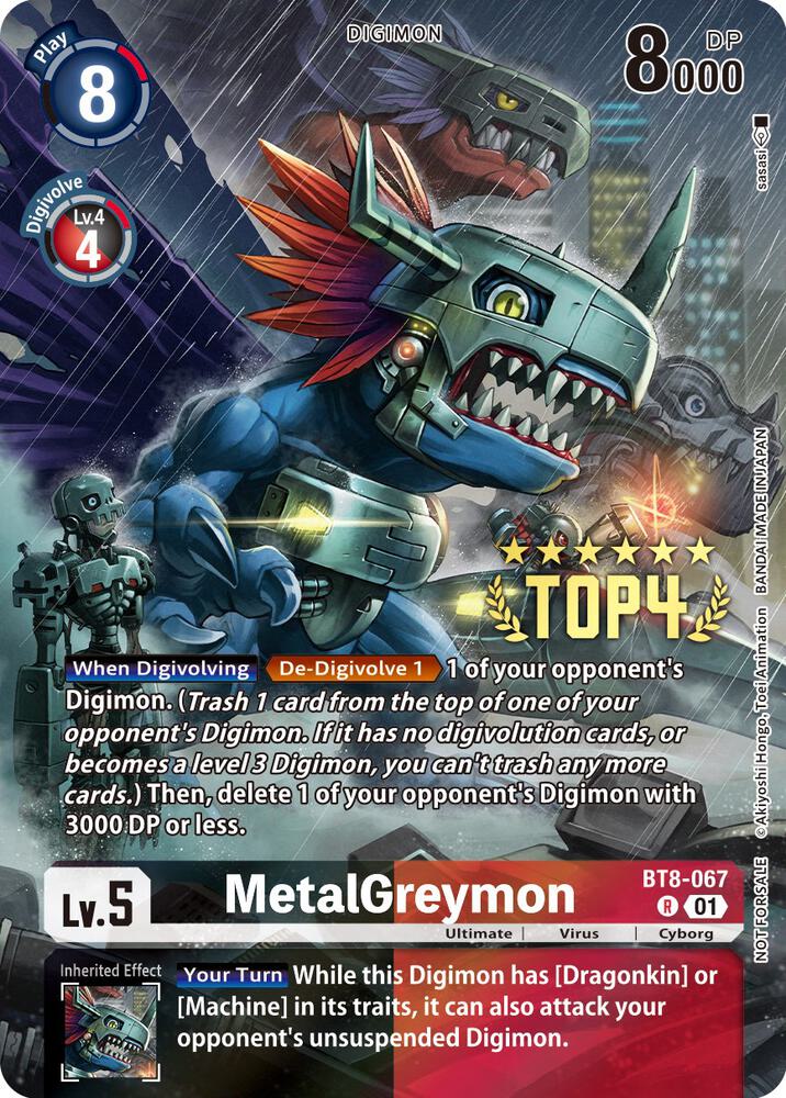 MetalGreymon (Digimon 3-On-3 Top 4)