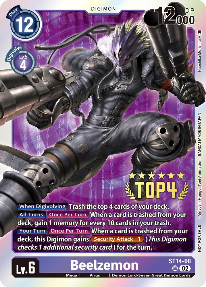Beelzemon (Digimon 3-On-3 Top 4)