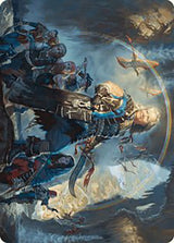 Admiral Brass, Unsinkable Art Card [The Lost Caverns of Ixalan Art Series] - Magic: The Gathering