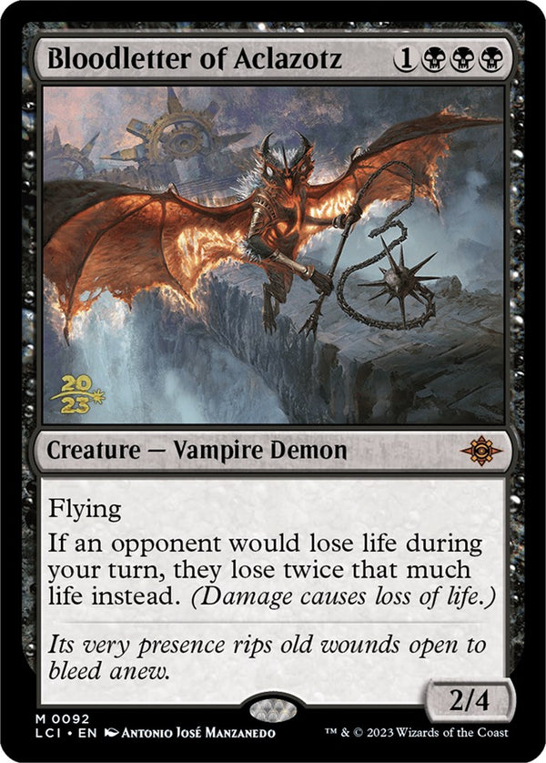 Bloodletter of Aclazotz [The Lost Caverns of Ixalan Prerelease Cards] - Magic: The Gathering