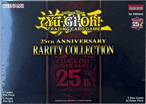 25th Anniversary Rarity Collection Booster Box (Retail Exclusive) - Yu-Gi-Oh!
