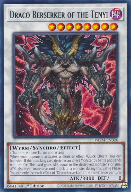 Draco Berserker of the Tenyi (VASM-EN026) [Rare] - Yu-Gi-Oh!