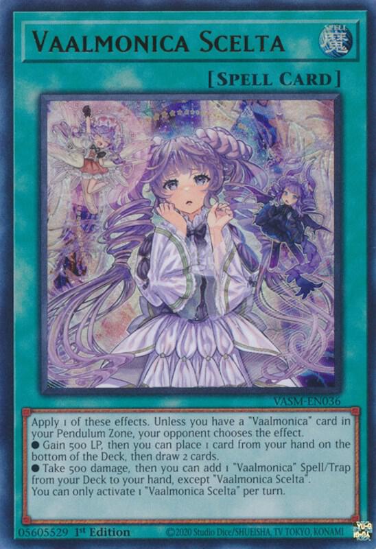 Vaalmonica Scelta (VASM-EN036) [Ultra Rare] - Yu-Gi-Oh!