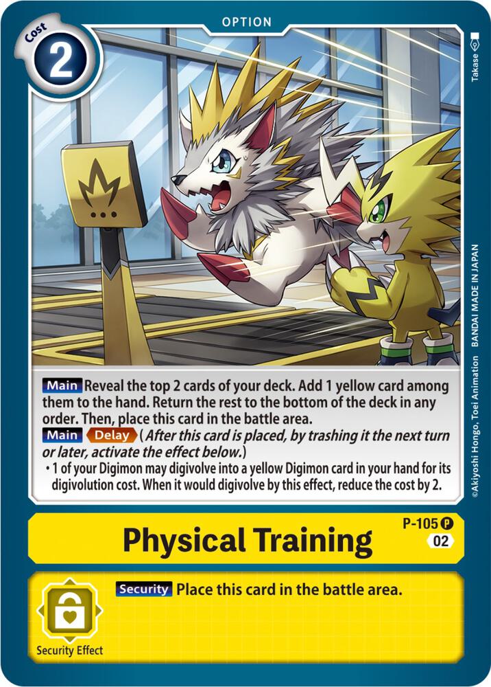 Physical Training (Blast Ace Box Topper)