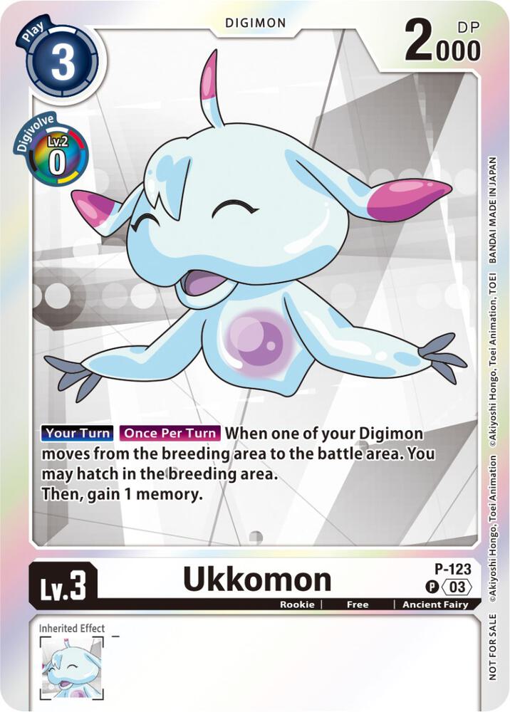 Ukkomon - P-123 (Tamer Party Pack -The Beginning- Ver. 2.0)