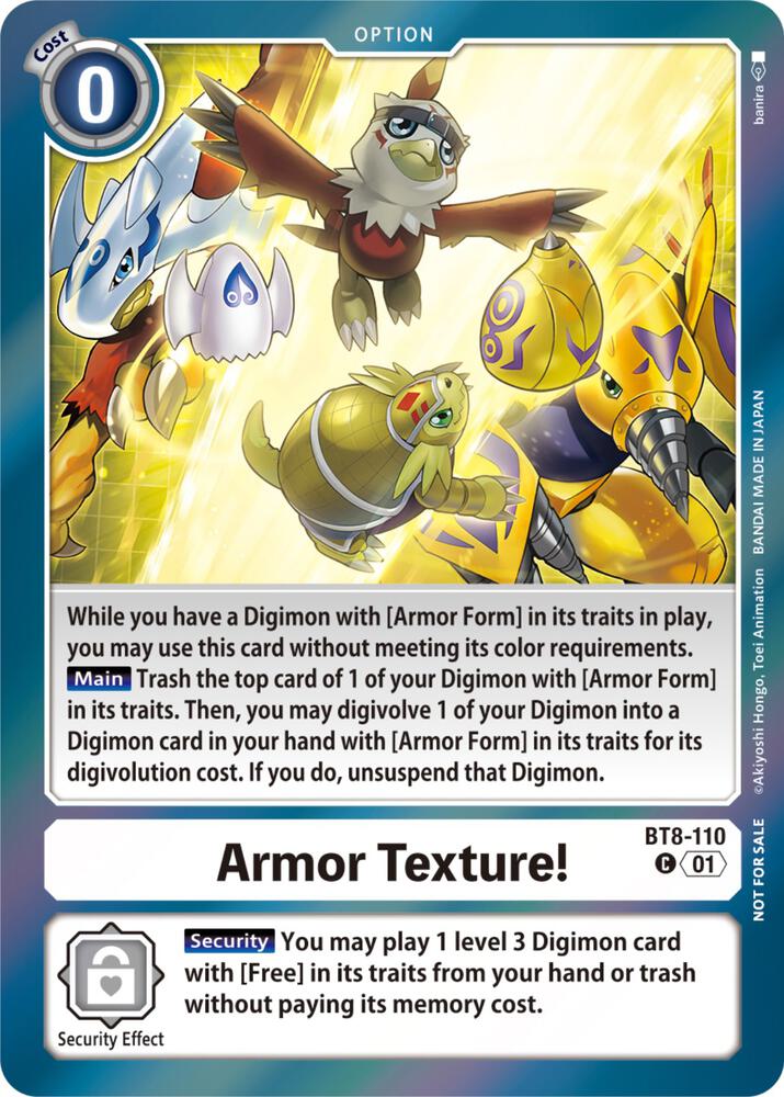 Armor Texture! (Blast Ace Double Pack Set)