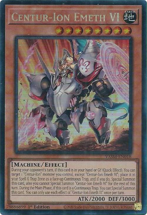 Centur-Ion Emeth VI (CR) (VASM-EN018) [Collector's Rare] - Yu-Gi-Oh!