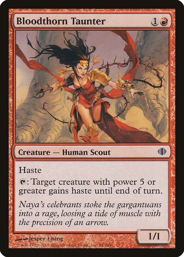 Bloodthorn Taunter [Shards of Alara] - Magic: The Gathering