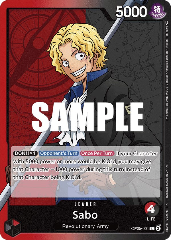 Sabo [Awakening of the New Era] - Bandai