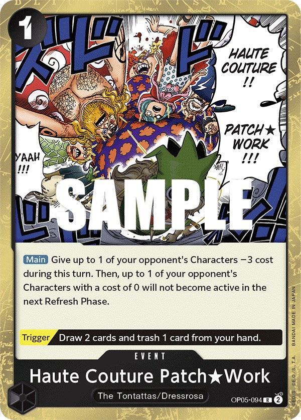 Haute Couture Patch Work [Awakening of the New Era] - Bandai