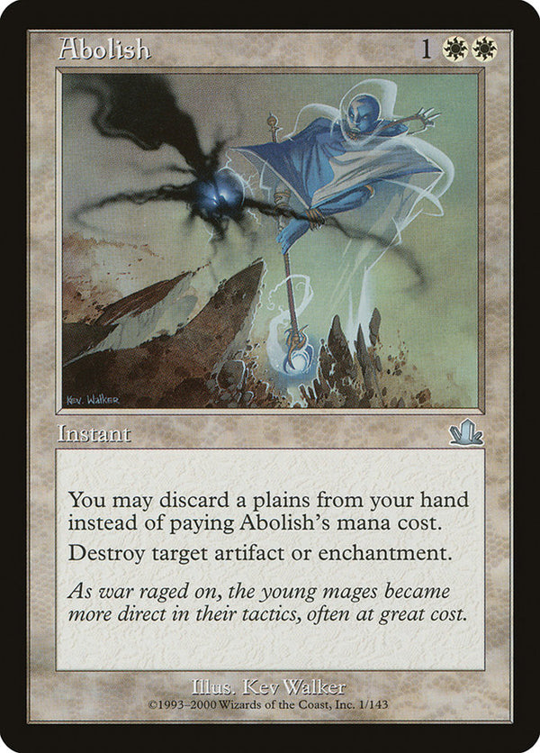 Abolish [Prophecy] - Magic: The Gathering