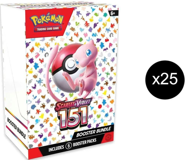 151 Booster Bundle Bulk Case - Pokémon
