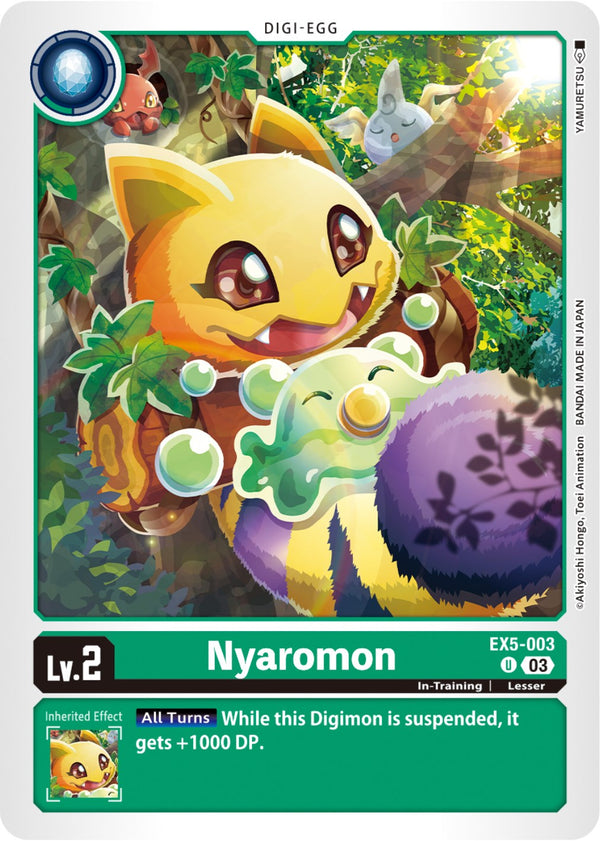 Nyaromon [EX5-003] [Animal Colosseum] - Digimon