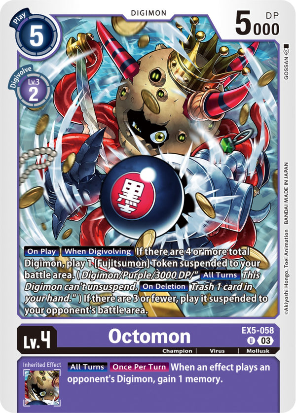 Octomon [EX5-058] [Animal Colosseum] - Digimon