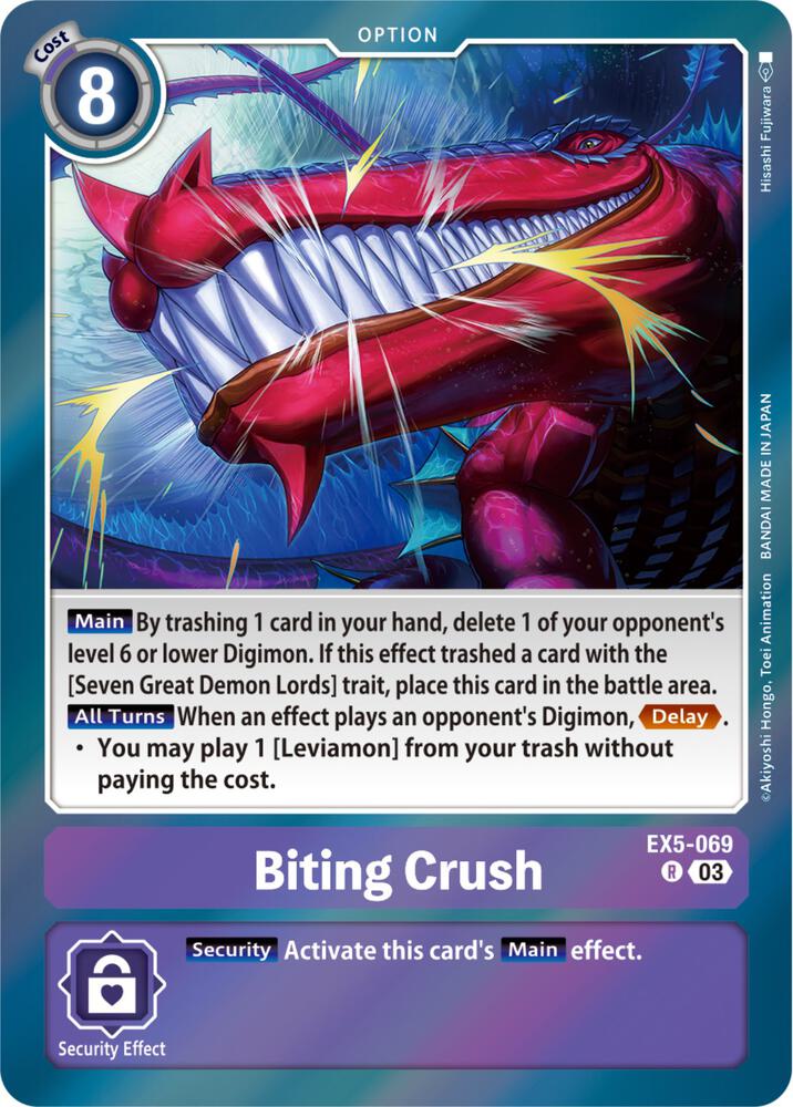 Biting Crush