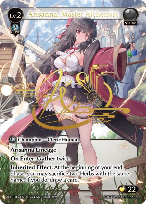 Arisanna, Master Alchemist (CSR) (005A) (ALC1E)