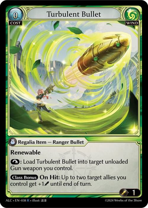 Turbulent Bullet