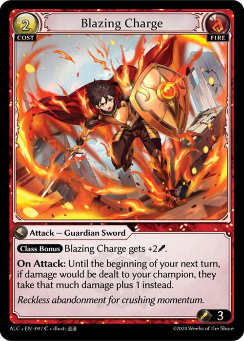 Blazing Charge - Grand Archive TCG