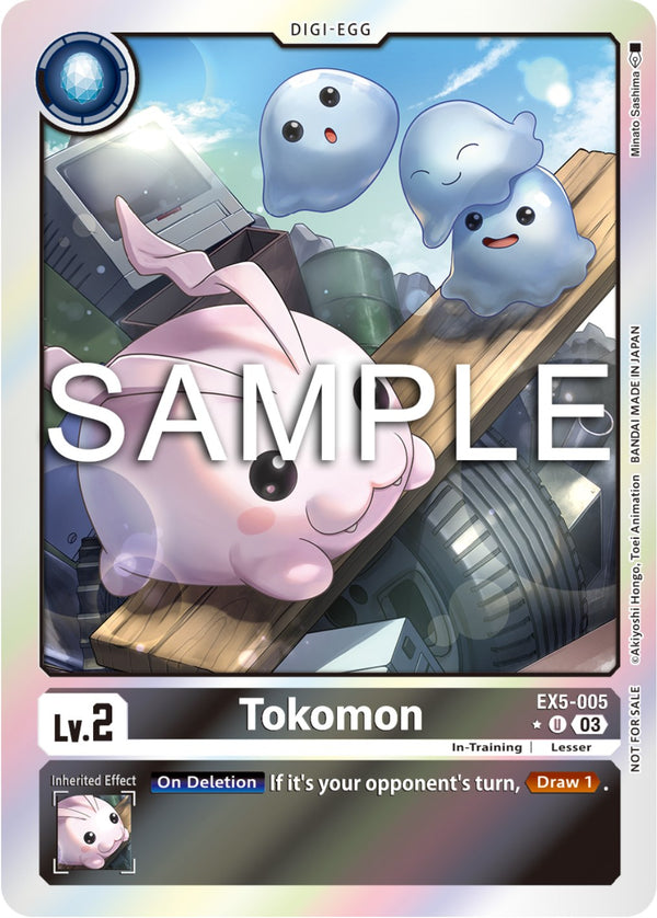 Tokomon [EX5-005] (Animal Colosseum Box Promotion Pack) [Animal Colosseum] - Digimon