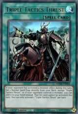 Triple Tactics Thrust (MZMI-EN084) [Ultra Rare] - Yu-Gi-Oh!