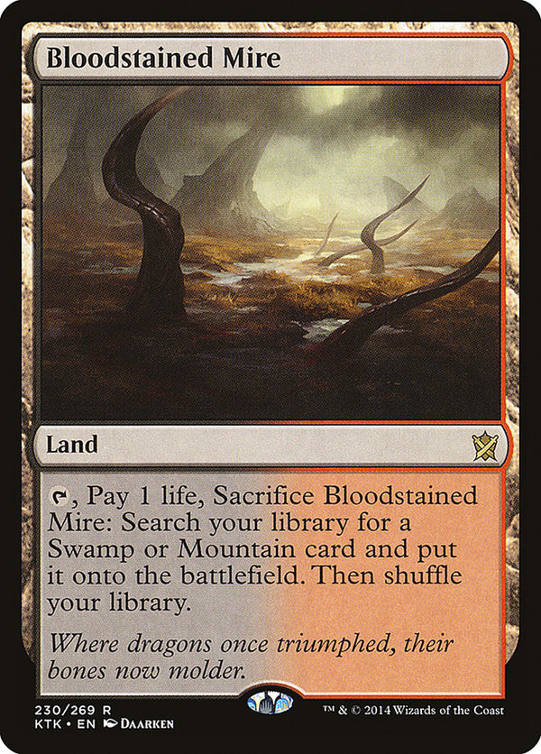 Bloodstained Mire [Khans of Tarkir] - Magic: The Gathering