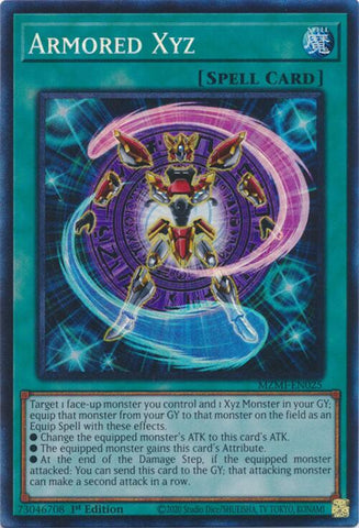 Armored Xyz (CR) [MZMI-EN025] Collector's Rare