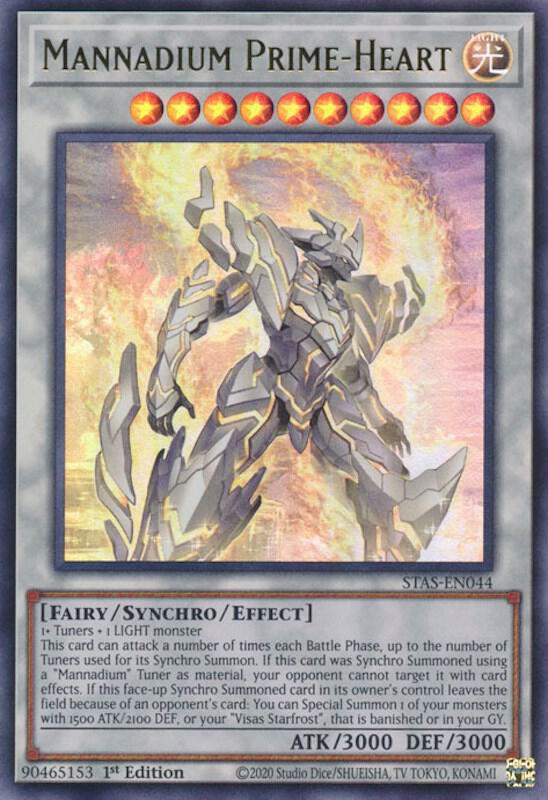Mannadium Prime-Heart (STAS-EN044) [Ultra Rare] - Yu-Gi-Oh!