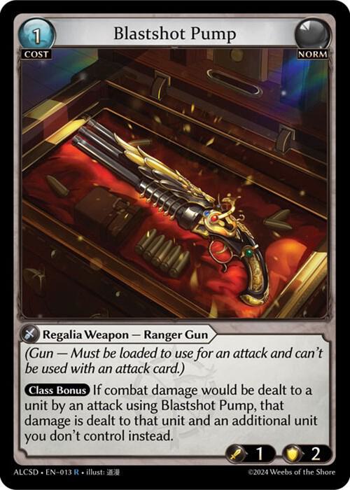 Blastshot Pump - Grand Archive TCG