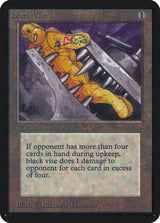 Black Vise [Alpha Edition] - Magic: The Gathering