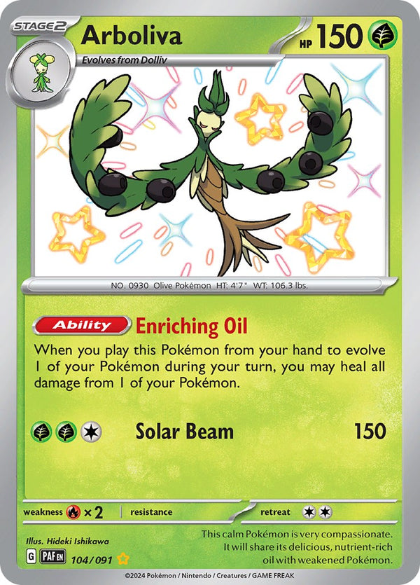 Arboliva (104/091) [Scarlet & Violet: Paldean Fates] - Pokémon