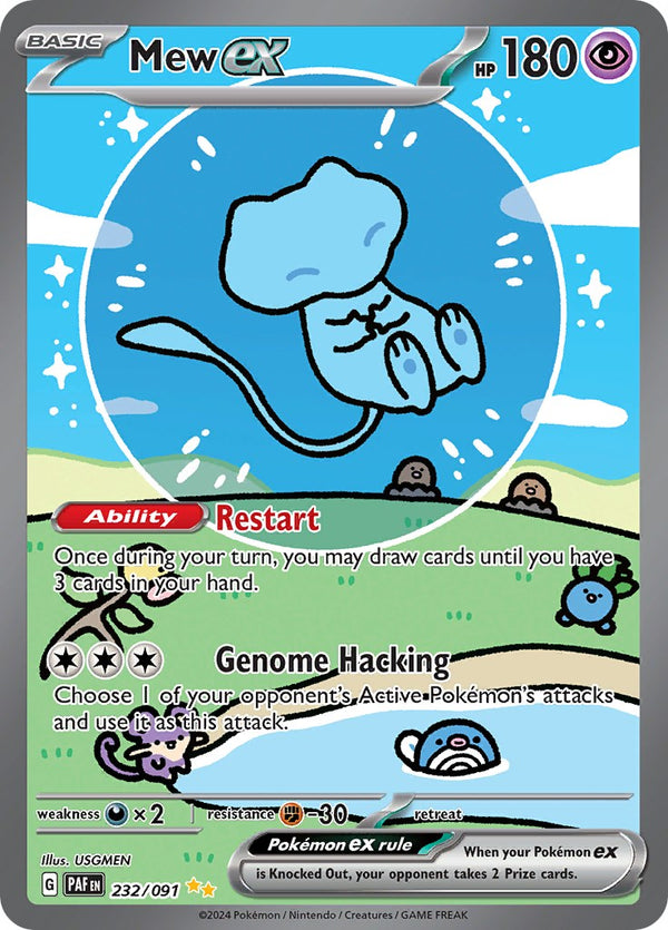 Mew ex (232/091) [Scarlet & Violet: Paldean Fates] - Pokémon