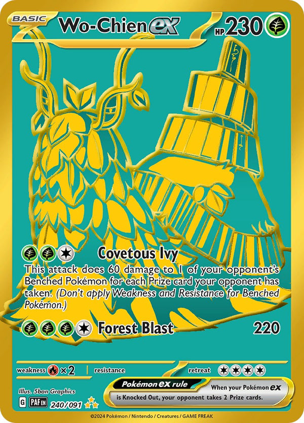 Wo-Chien ex (240/091) [Scarlet & Violet: Paldean Fates] - Pokémon
