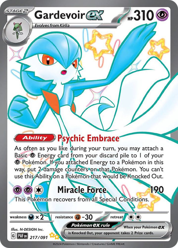 Gardevoir ex - 217/091 - Pokémon