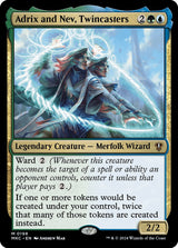Adrix and Nev, Twincasters [Murders at Karlov Manor Commander] - Magic: The Gathering