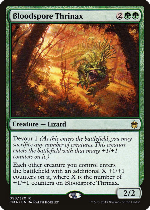 Bloodspore Thrinax [Commander Anthology] - Magic: The Gathering