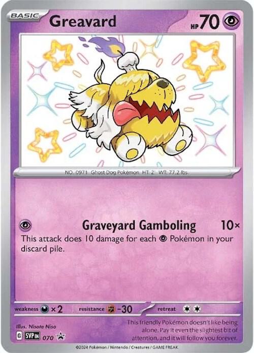 Greavard - 070 - Pokémon